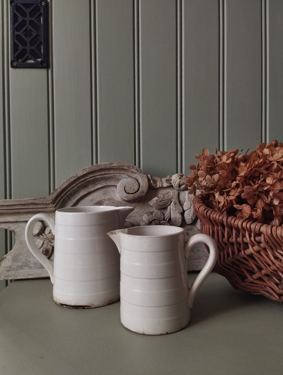 Image 1 of Paar kleine Milchkännchen von Utzschneider & Sarreguemines