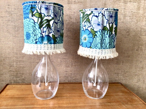 Lot de 2 Lampes suédoises vintage