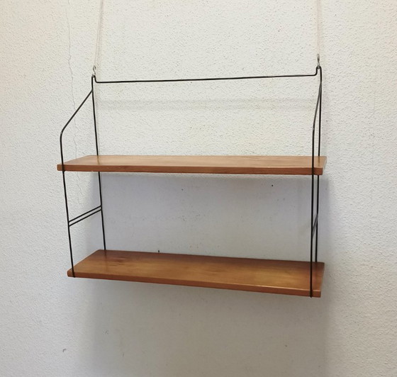Apart Vijftiger Jaren Wandrek – Wandkast, Metal, Wood (photo 9 of 9)