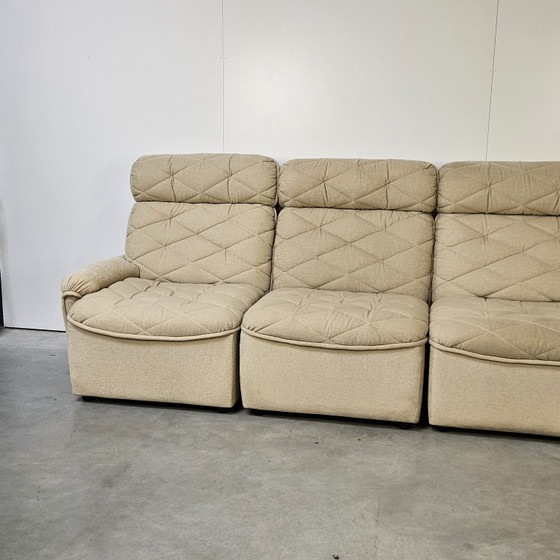 Image 1 of Vintage modulaire bank, hoge rug