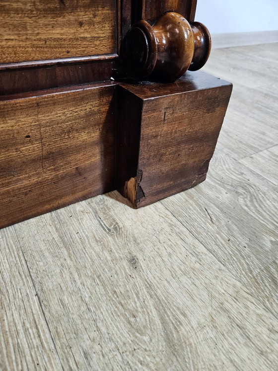 Cómoda Chiffonier Biedermeier de Caoba, Siglo XIX (photo 24 of 24)