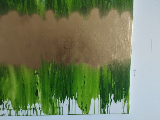 Image 1 of Natia Antadze Abstract Composition 90x90 cm