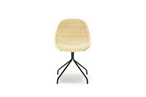 Edwin Chair Natural – feelgood designs, Sillas auxiliares, Metal, Rattan (photo 4 of 5)
