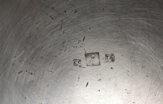 Image 1 of WMF jugendstil model 'no. 132' glass/wine holder by Albin Müller, 1905 Alemania