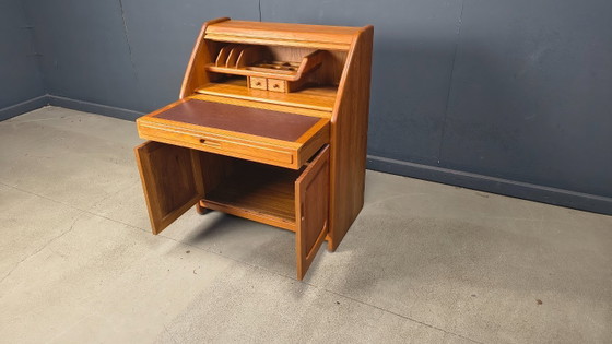 Image 1 of Sekretär aus Teakholz von Dyrlund, Dänemark, 1960er Jahre