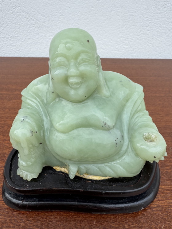 Image 1 of Antiker chinesischer Jade-Buddha