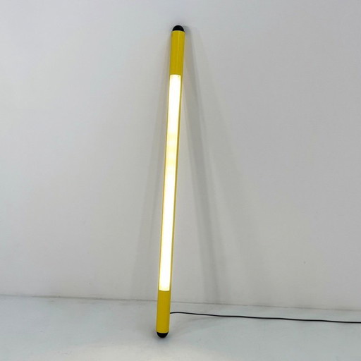 Middelgele neonlamp van DIL, jaren 80