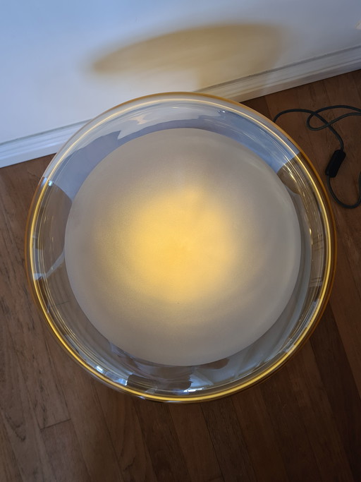 Lampada da tavolo a forma di UFO/fungo "stile Artemide Lesbo"