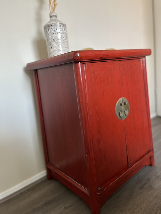 Image 1 of Mobile da sposa cinese rosso vintage