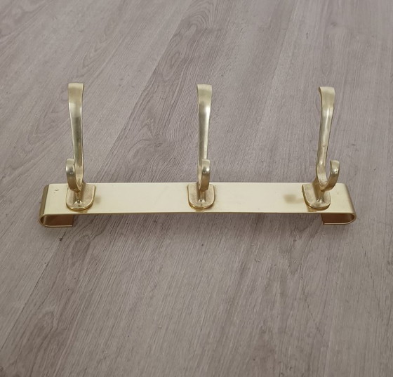 Fifties Brass Coat Rack (photo 2 of 7)