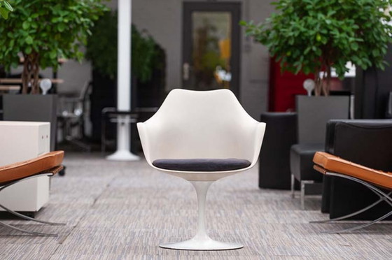 Image 1 of Knoll Tulip Armchair Vintage 1960s Original Meeting Chair
