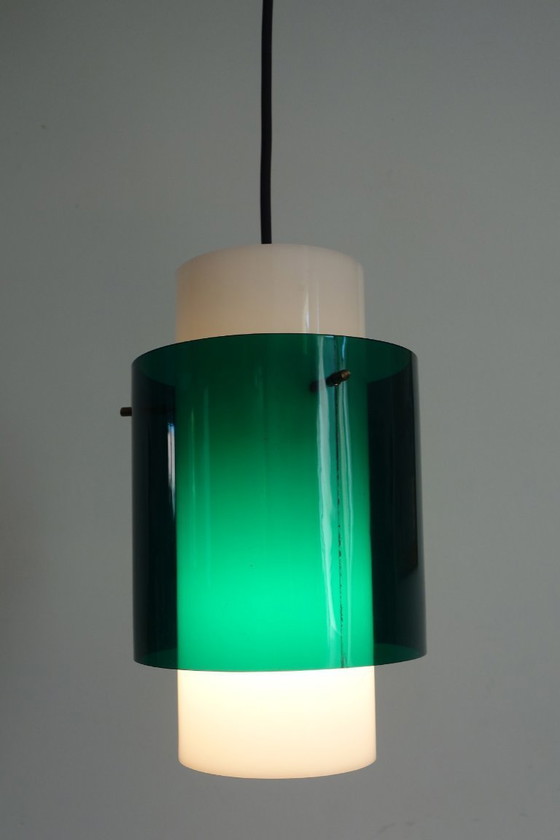 Image 1 of Goffredo Reggiani #2 Pendelleuchte, 1960er Jahre, Italien