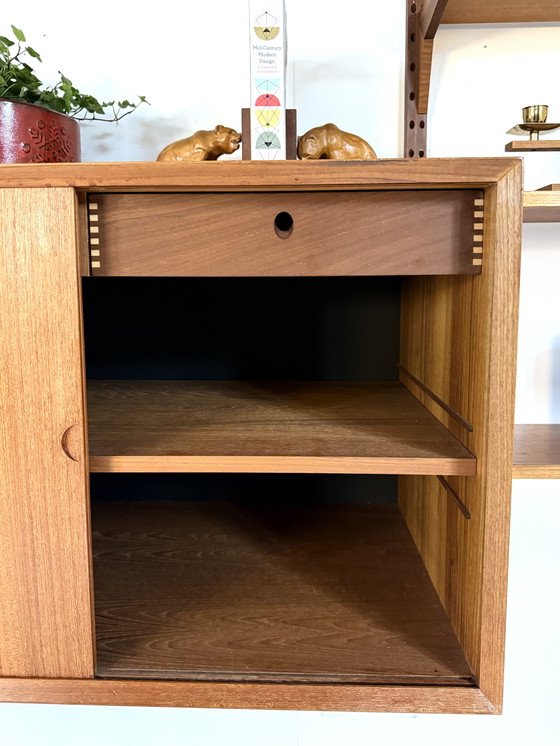 Image 1 of Système mural modulaire Vintage XL 'Cado' Poul Cadovius '60