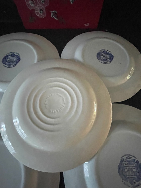 Liberty Blue vintage Plates Staffordshire Ironstone, Crockery, Ceramic (photo 13 of 15)