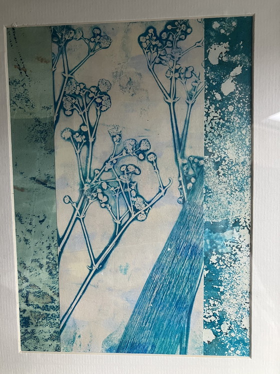 Image 1 of Chords in blue: collage