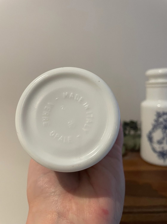 Set di due vasi da farmacia vintage – Vasi per piante (photo 2 of 2)