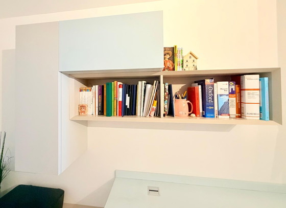 Parete attrezzata libreria sospesa con angolo studio Pianca – Librerie, Wood (photo 8 of 8)