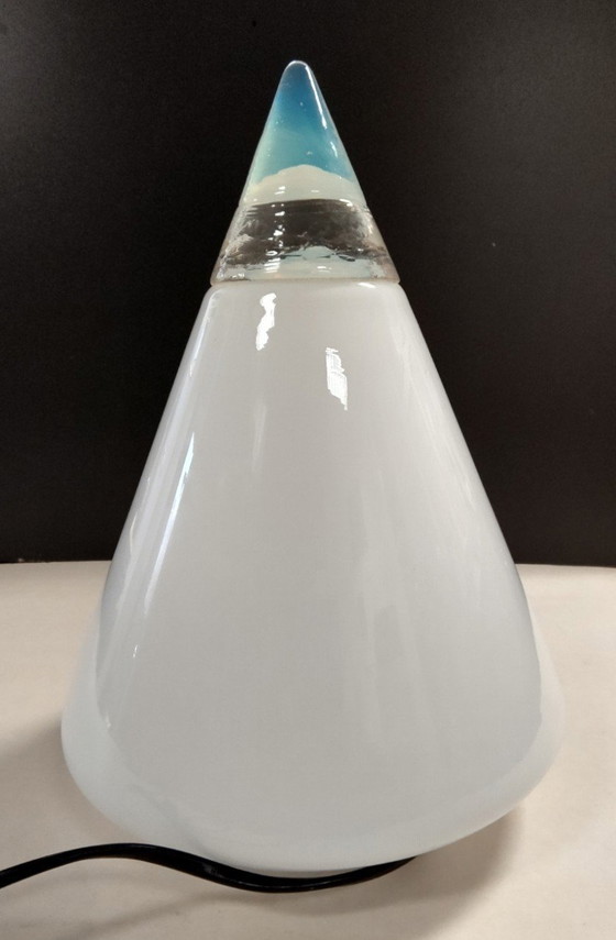 Image 1 of Vintage Giusto Toso Voor Leucos Italië Rio Tafellamp