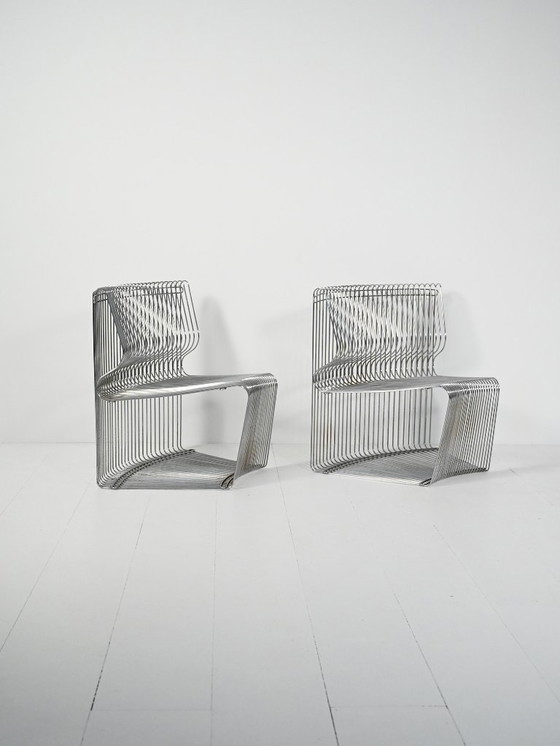 Image 1 of Coppia di poltrone “Pantonova” di Verner Panton