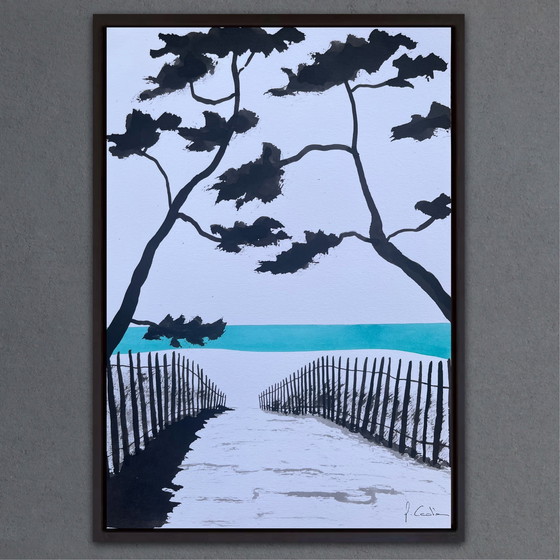 Image 1 of Gouache and India ink on 300g paper. 30x21cm