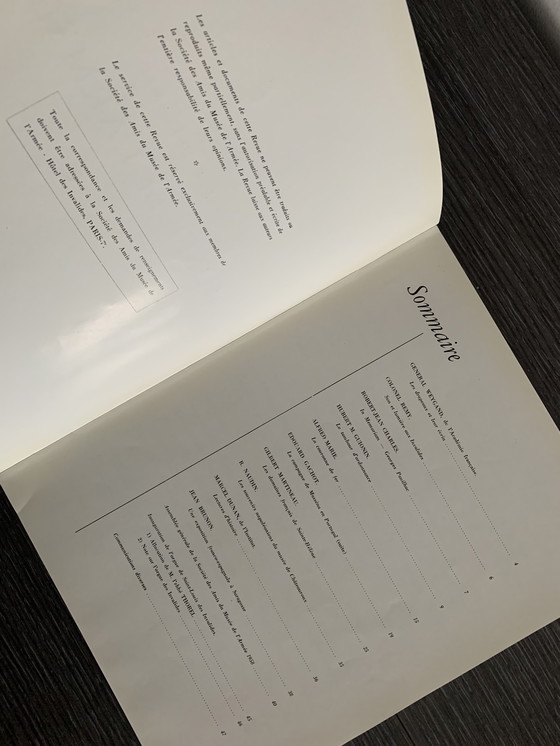 Image 1 of Revue de la Société d’amis du musée de l’armée - Hôtel des Invalides 1958/1961 Édition spéciale 