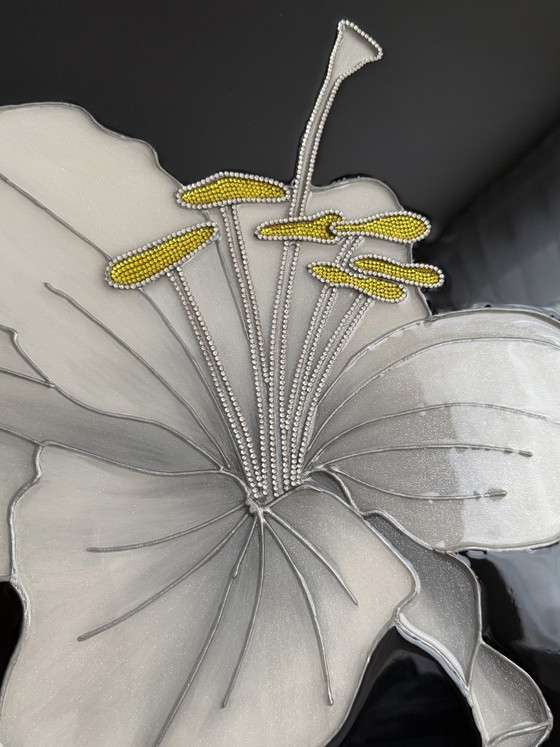 Image 1 of Premium-Wandpaneel „Lilie“