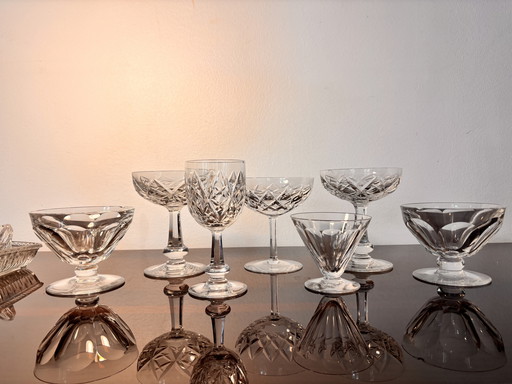 Baccarat 7 glasses