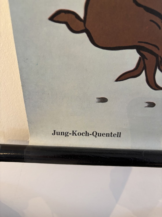 Image 1 of Affiche pédagogique vintage "Le Lièvre" (Jung-Koch-Quentell) – Lehrmittelverlag Hagemann