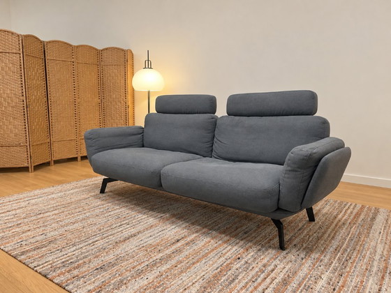 Neuwertiges Leolux Nardo 3-Sitzer + GARANTIE, 3-5 Sitzer Sofas, Andere, Metall, Grau, Modern (Foto 3 von 6)