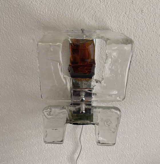 Image 1 of Ensemble vintage d'appliques Carlo Nason/ Mazzega 70s (5X)