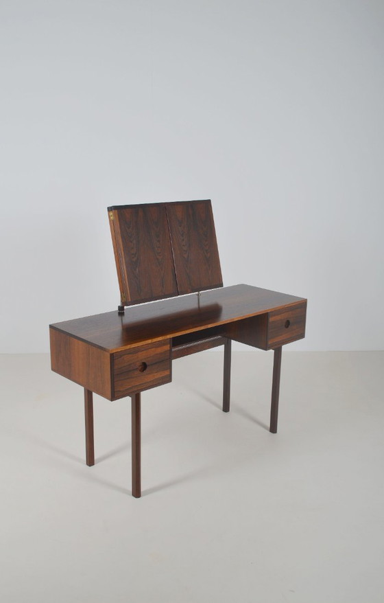 Image 1 of Danish dressing table in rosewood by Kai Kristiansen for Aksel Kjersgaard