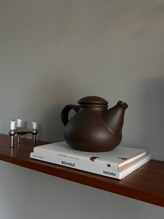 Vintage keramische theepot van Bay Keramik – West-Duitsland – Servies, Ceramic, Mid Century Modern (photo 2 of 7)