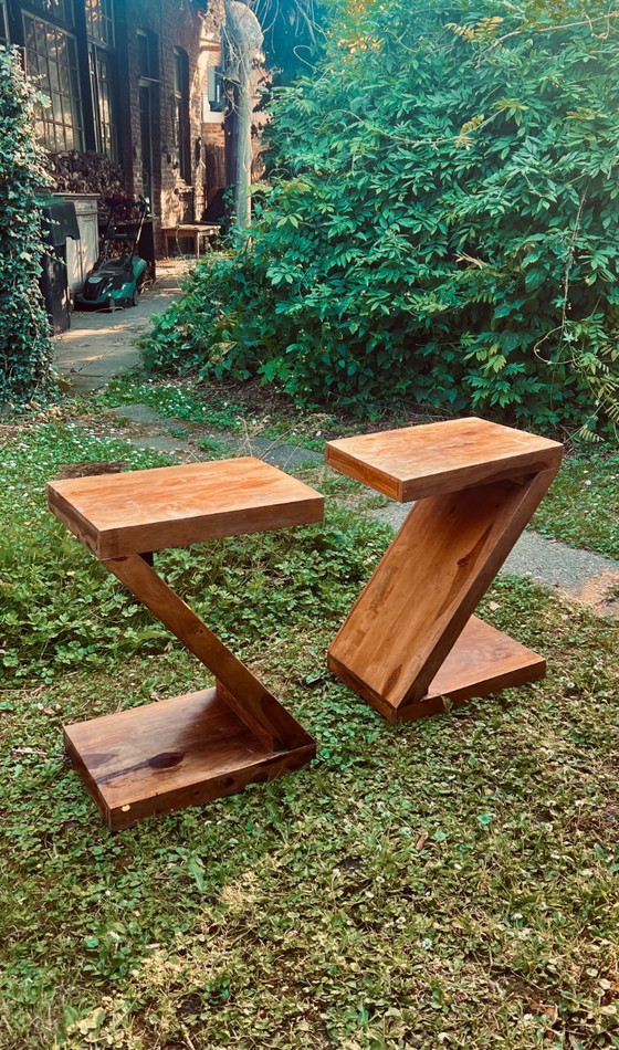 Image 1 of 2 tavolini laterali Z tables - Mumbai Z - set-