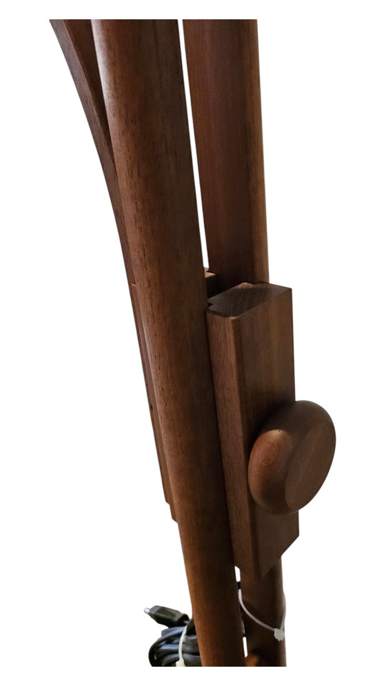 Image 1 of Lampada da terra in teak della metà del secolo scorso Lampada Domus regolabile anni '60