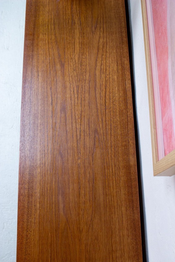 Image 1 of Vintage teak sideboard highboard chest of drawers Danish Mid Century 60s