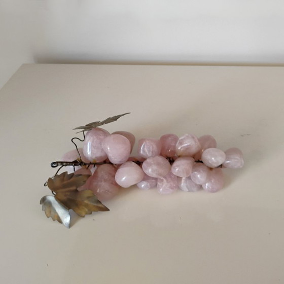 Image 1 of RAISINS DÉCORATIFS EN QUARTZ ROSE