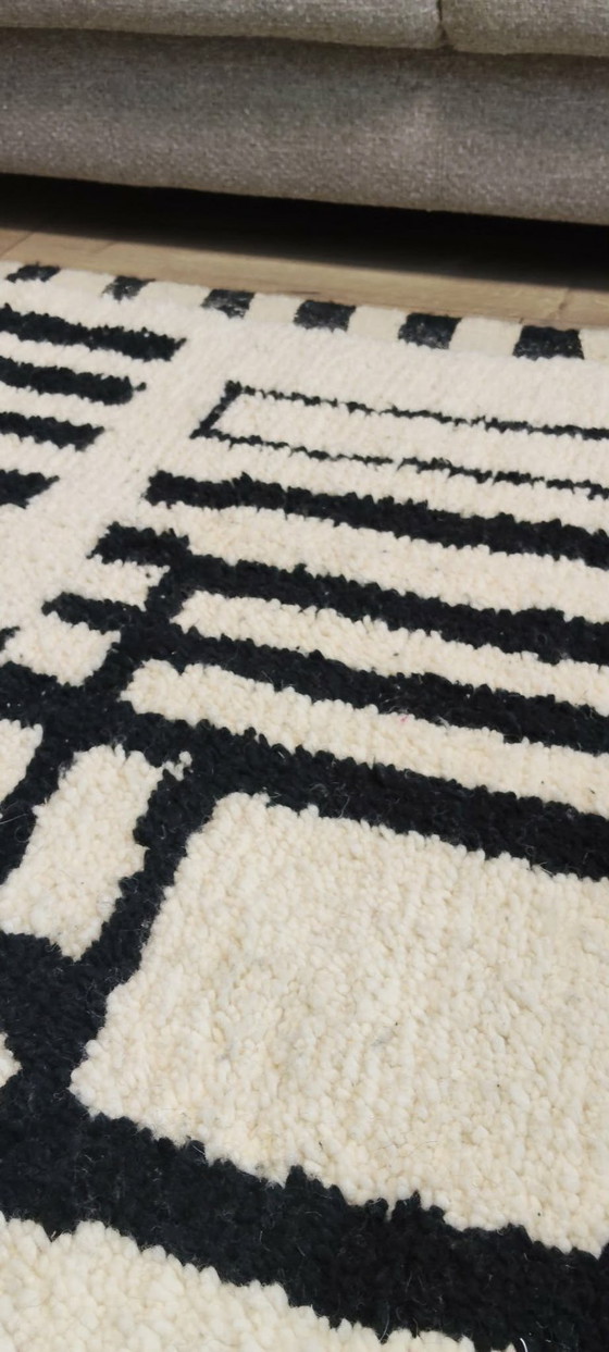 Image 1 of Berbertapijt vloedkleed nieuw wol 200 cm x 300 cm marokkaans