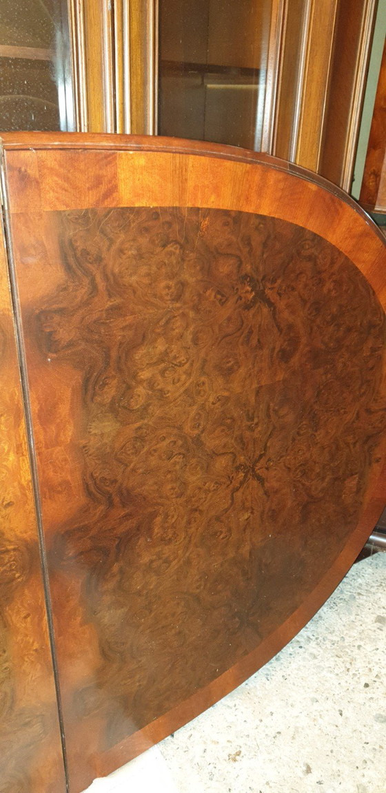 Image 1 of Classic walnut Chippendale baroque Louis dining table