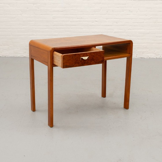 Italian Art Deco Root Wood Desk 30s (photo 4 of 15)