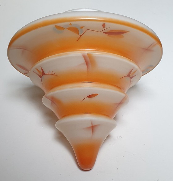 Image 1 of Unique Art Deco pendant lamp from the 1930s.