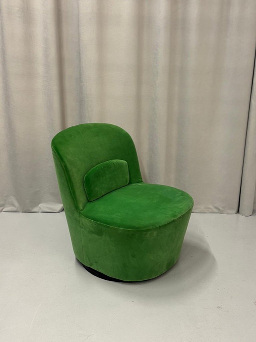 Vintage Italian Swivel Cocktail Lounge Chair,  Italy, 1970’s