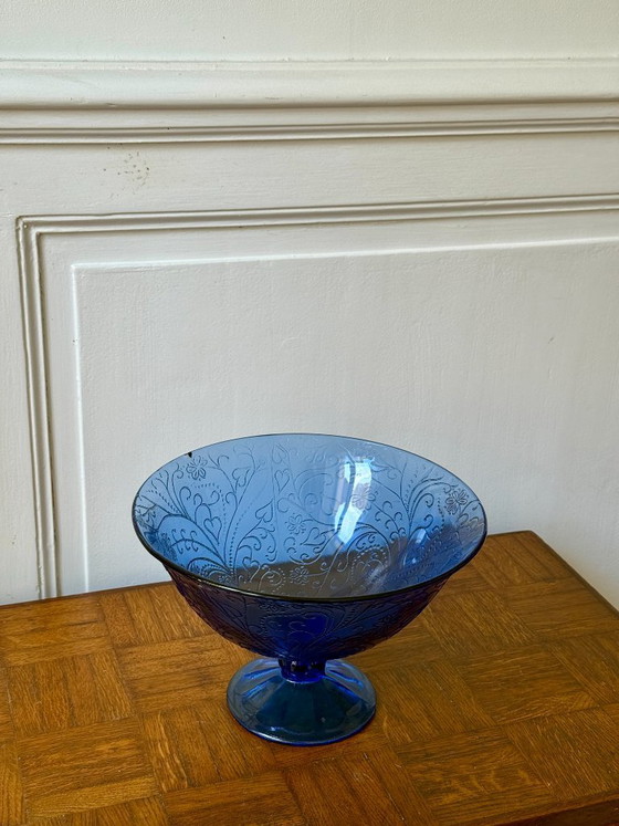 Cesto di frutta in vetro blu – Ciotole, Glass (photo 2 of 12)