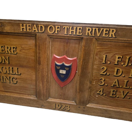 Image 1 of Gedenktafel vom Head of the River-Rennen 1923