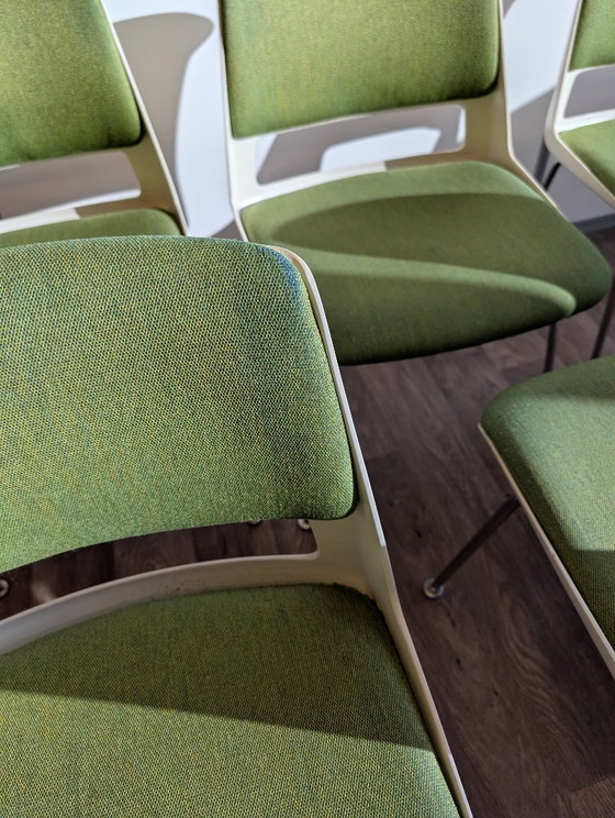 Image 1 of 6x Vintage Gispen stoelen Andre Cordemeyer