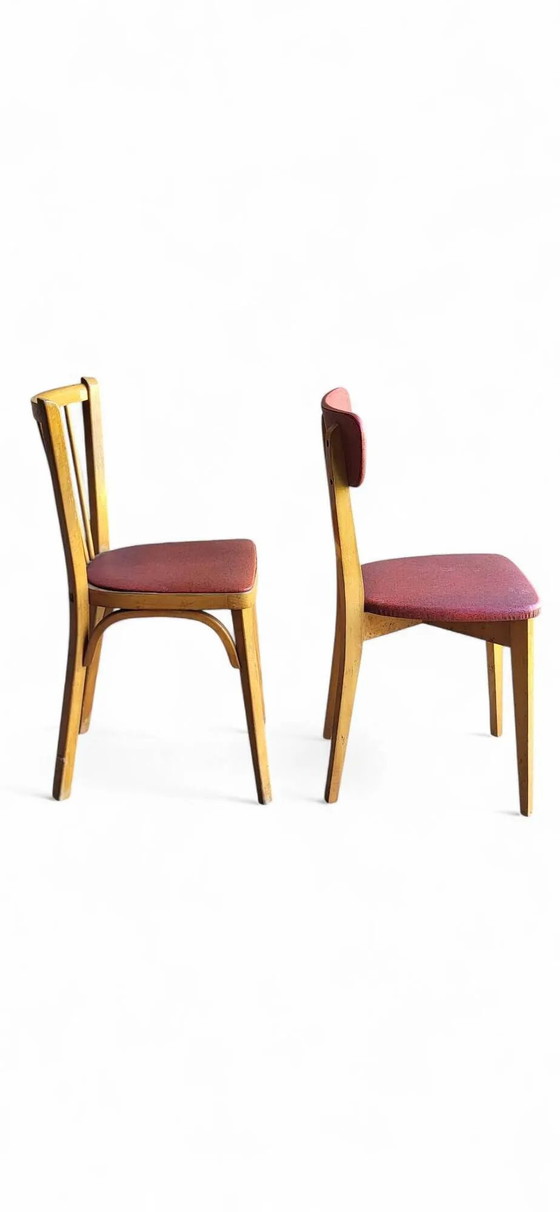 4 sedie vintage & Baumann – Sedie da pranzo, Wood (photo 10 of 12)