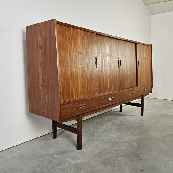 Image 1 of Vintage Danish Highboard Teak