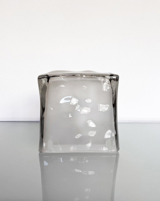 Vintage IKEA iviken Icecube table lamp