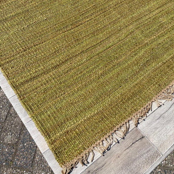 Image 1 of Alfombra verde Slam de yute Festival de Brinker Carpets - 200 x 290 cm