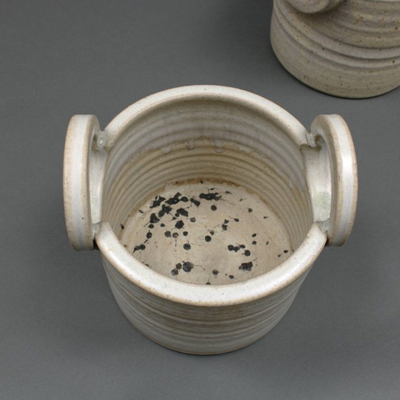 Image 1 of Piet Knepper (1927) - Mobach - Sechziger Jahre - Satz von 3 Pflanzentöpfen