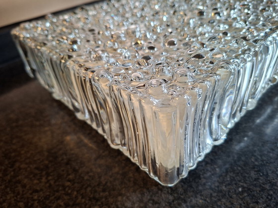 Image 1 of Helena Tynell / Glashutte Limburg Lampada da soffitto in vetro a bolle